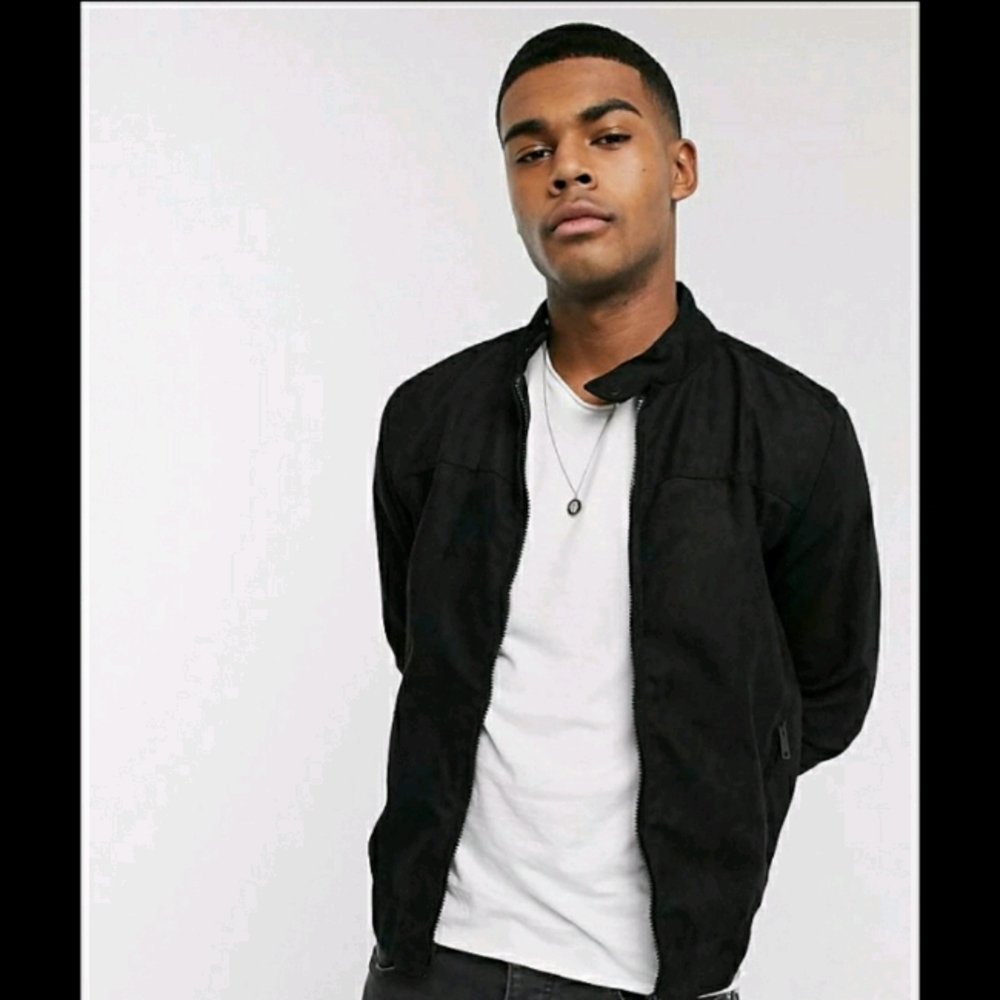 BRAVE SOUL Faux Suede Jacket